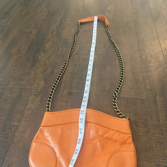 Hobo brown leather crossbody purse - Picture 6 of 11